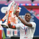 Kaikai was injured for Blackpool's play-off final triumph