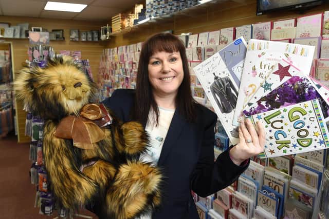 Sarah Mangan has opened her second shop, Celebrations Cards and Gifts in Lytham’s Clifton Street,