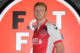 New Fleetwood Town man Brad Halliday. Credit: FTFC.