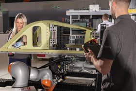 BAE Systems is working on its Factory of the Future project, which aims to use cutting edge technology to provide the workplaces fit for the next generation of young aerospace workers