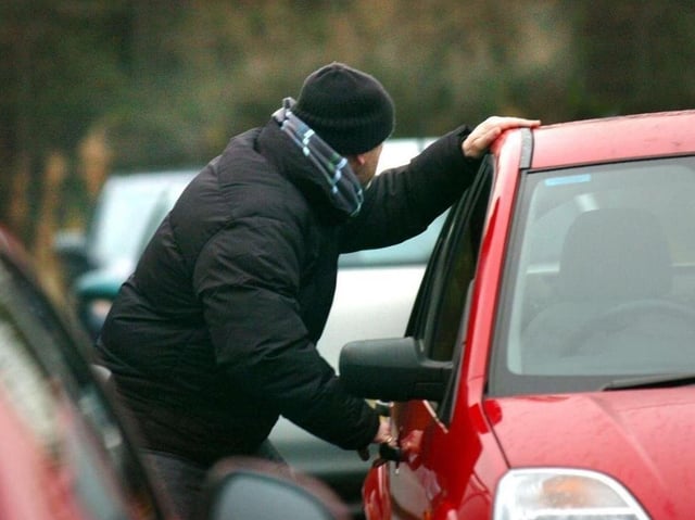 Car crime has risen according to police in Blackpool