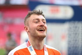 Embleton helped Blackpool secure promotion back to the Championship