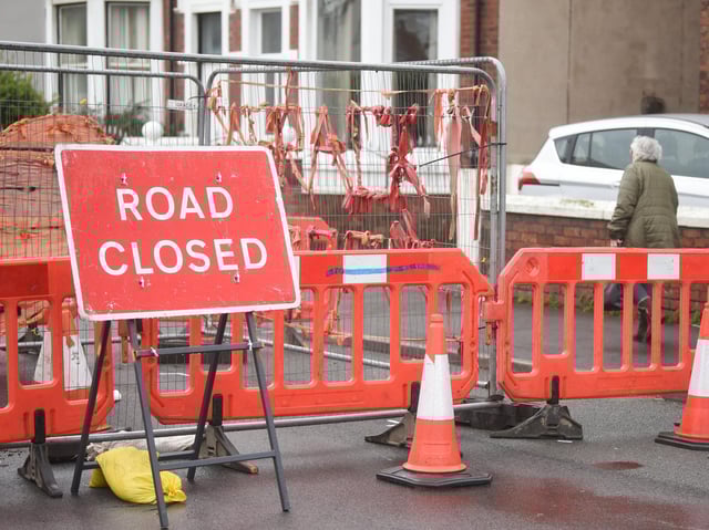The closures will start tomorrow in Blackpool