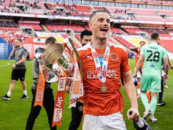 Jerry Yates scored 23 goals to help fire Blackpool to the Championship