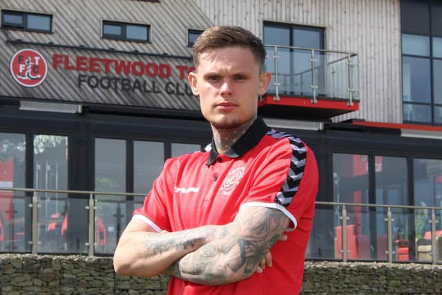 New Fleetwood Town signing Harry Wright Picture: Fleetwood Town