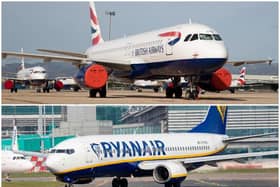 British Airways and Ryanair investigated over flight refunds due to the Covid pandemic.