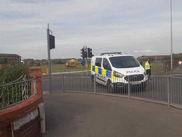Leo Sadler, 19, was taken to Royal Preston Hospital by air ambulance after sustaining serious injuries in the crash in St Anne's Road at around 4.50pm on Monday (June 7)