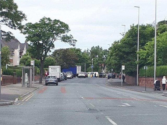 Whitegate Drive this morning