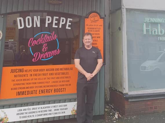 Bill Tankard's Done Pepe bar is set to close in a matter of weeks