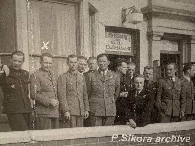 Anyone recognise this hotel? Acting Wing Commander Piotr Laguna and his Polish colleagues staying in Blackpool in 1940 at an unknown B&B.
He had escaped both Poland and France where he had fought the Germans, before joining the Polish squadrons in the RAF