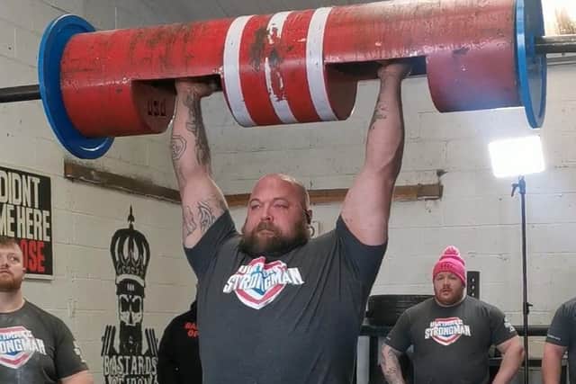 Dean Finegan has qualified for the England's Strongest Man spectacular in Liverpool