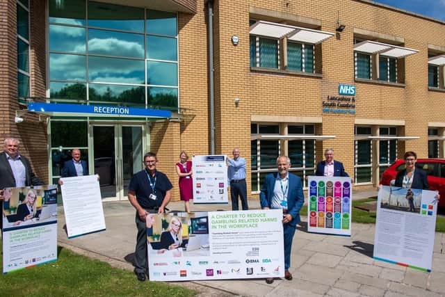 Working with Unite the Union, Lancashire and South Cumbria NHS Foundation Trust is the first NHS organisation to sign a new Workplace Charter to help families who may be experiencing someone with problem gambling