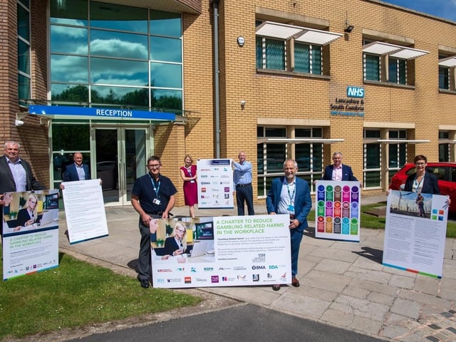 Working with Unite the Union, Lancashire and South Cumbria NHS Foundation Trust is the first NHS organisation to sign a new Workplace Charter to help families who may be experiencing someone with problem gambling