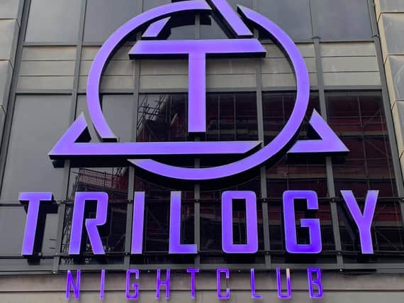Trilogy Nightclub in Talbot Square is currently open to revellers as a bar