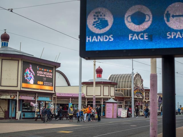 Blackpool is one of the areas which will receive additional support