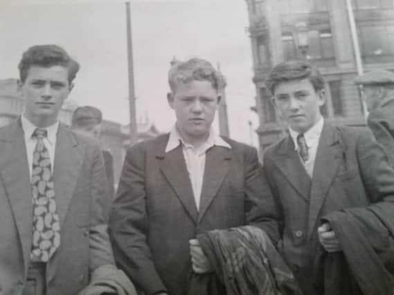 From left to right are: Colin Oldfield, Tom Walls and Brian Hadgraft.