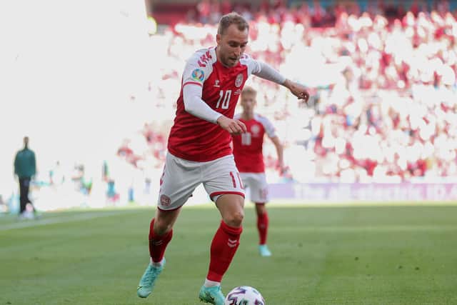 Danish footballer Christian Erikson