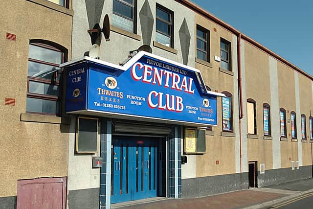 The former Central Club was being used as a cannabis farm
