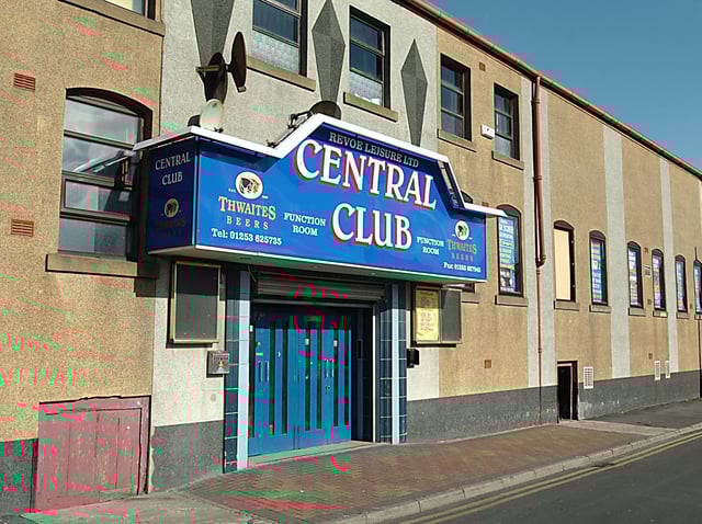The former Central Club was being used as a cannabis farm