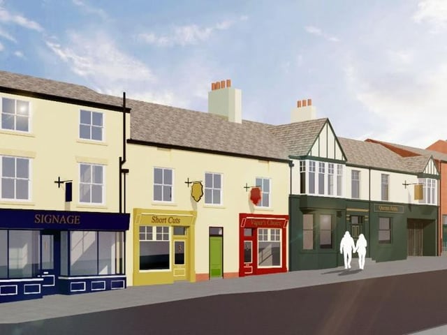 How Poulton Street in Kirkham could look