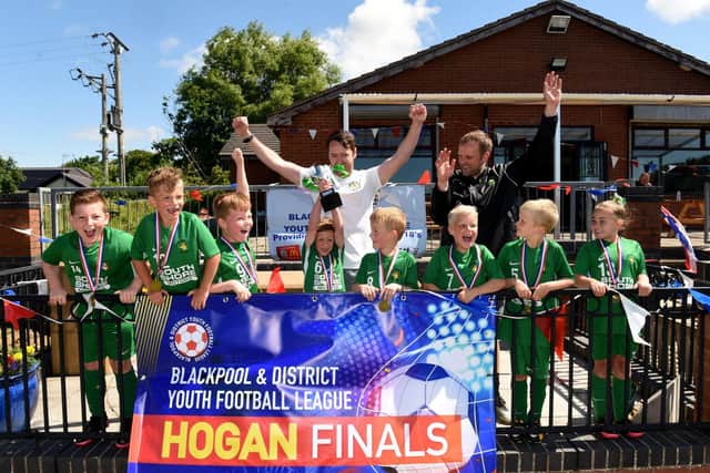 Under-7 Hogan Cup winners Foxhall