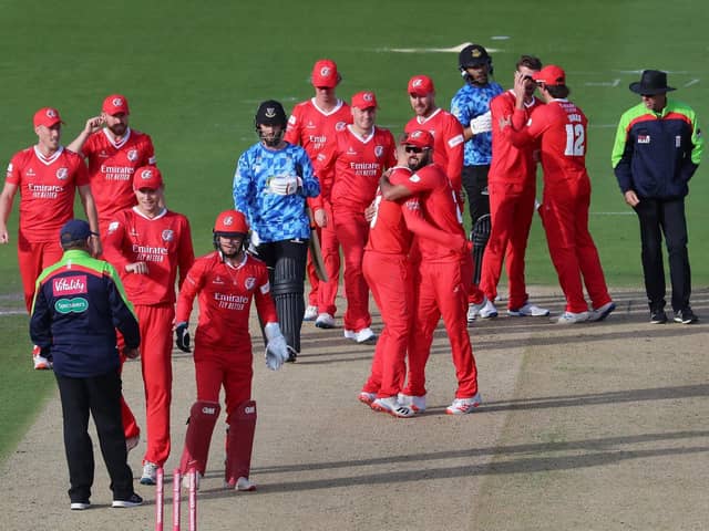 Lancashire Lightning were left kicking their heels because of yesterday's rain in Birmingham