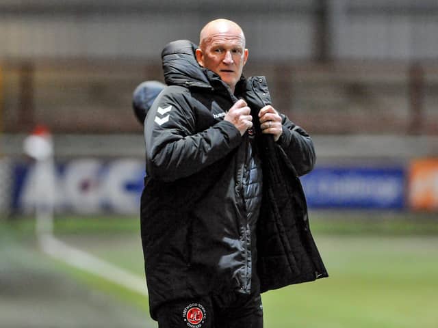 Fleetwood Town head coach Simon Grayson Picture: Stephen Buckley/PRiME Media Images Limited