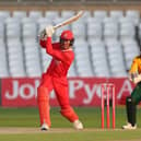 Lancashire's Keaton Jennings was run out off the last ball