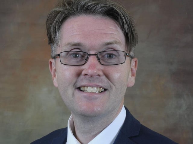 Anchorsholme councillor Paul Galley accused a contractor working on Lidl car park of "reversing into" him with a tarmacking vehicle, and demanded an apology for residents from the retailer.