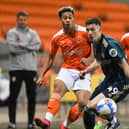 Oliver Casey in action for Leeds Under-21s against Blackpool in the EFL Trophy last season