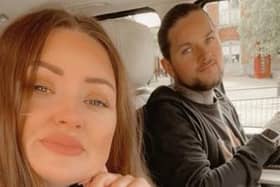 Melissa Jane and Benn Elliott who are due to get married on Saturday