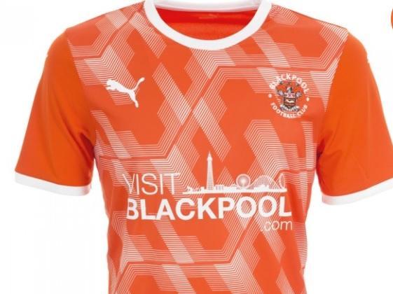 Blackpool fc shop new kit