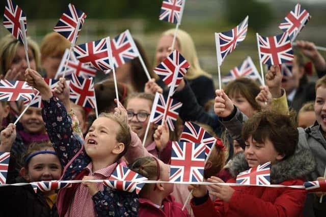 One Britain One Nation 2021: Blackpool school leaders say they won't be participating in OBON Day tomorrow - because they were not told about it soon enough by the Department of Education, and singing restrictions still aren't lifted in schools. (Photo by Jeff J Mitchell/Getty Images)