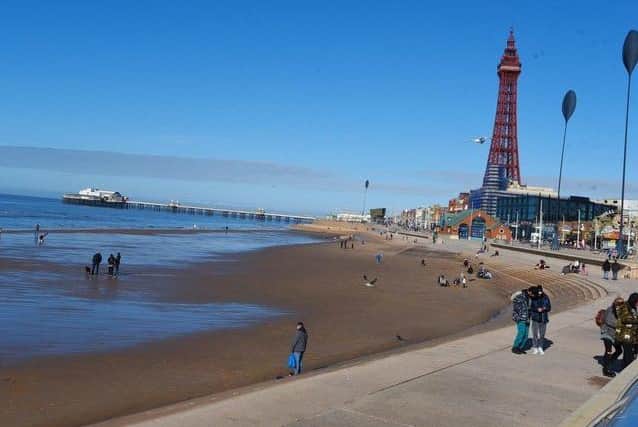 Blackpool is set to welcome back the sun this weekend after a week filled with showers. Pic: JPI Media