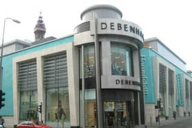 The former Debenhams store in Blackpool's Houndshill Centre