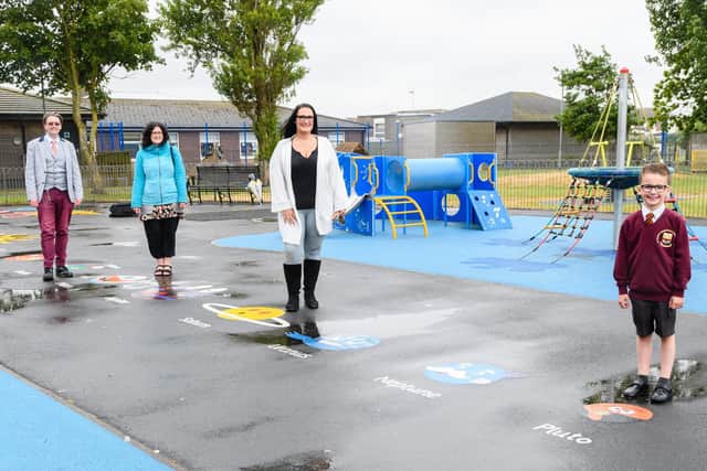 It was funded through a £4,000 grant from Swallowdales giveaway with the Gazette