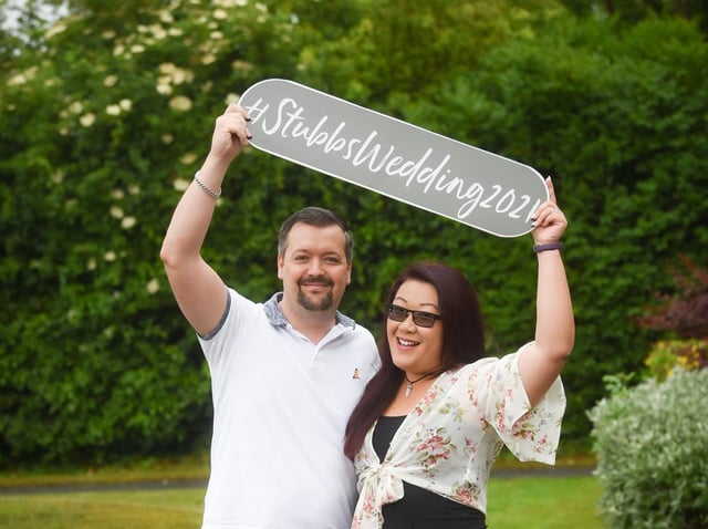 Mike Stubbs and Julianna So will tie the knot today