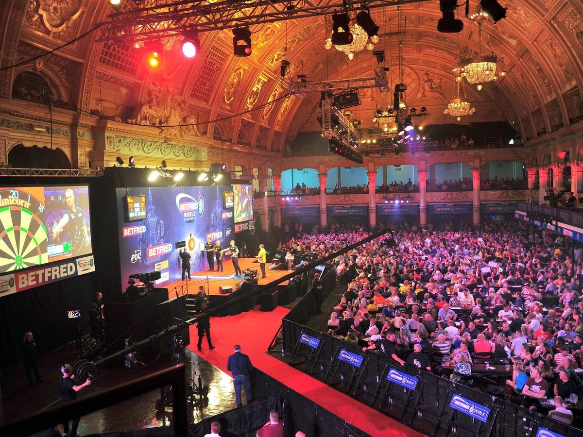 Winter Gardens Blackpool Darts 2025 Calendar Berni Marsha