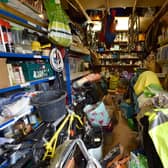 Millions of UK garages are not used for cars as they are too full of junk