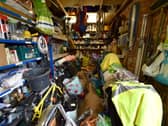 Millions of UK garages are not used for cars as they are too full of junk