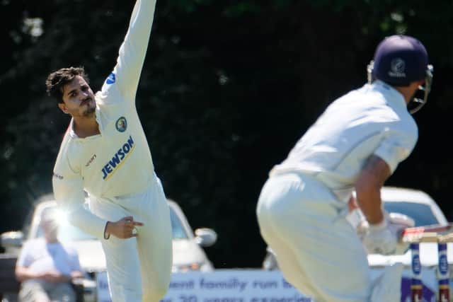 Professional ZUR Akbar took his first five-wicket haul for Lytham