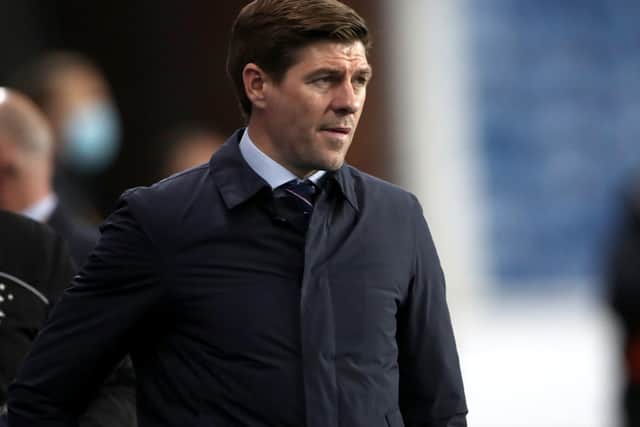 Steven Gerrard will bring his Rangers side to Bloomfield Road