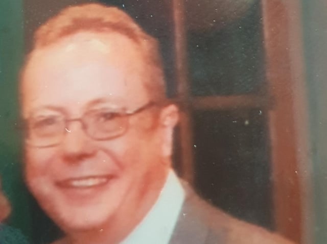 John Smith (pictured) is described as white, around 5ft 10ins tall, of medium build with greying, auburn hair. (Credit: Police Scotland)