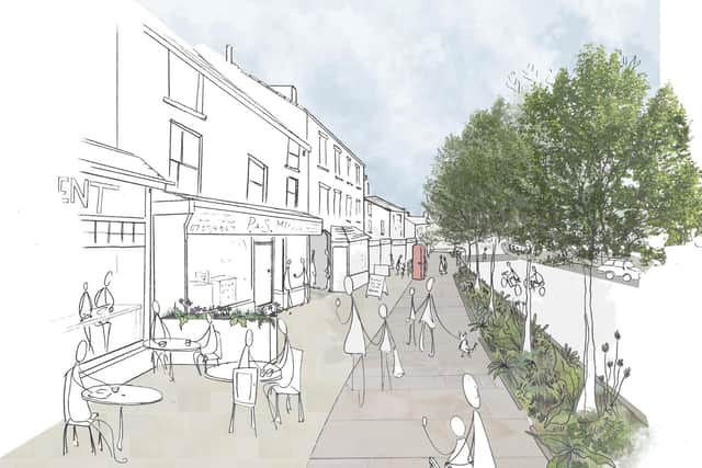 One of the proposals for Poulton Street