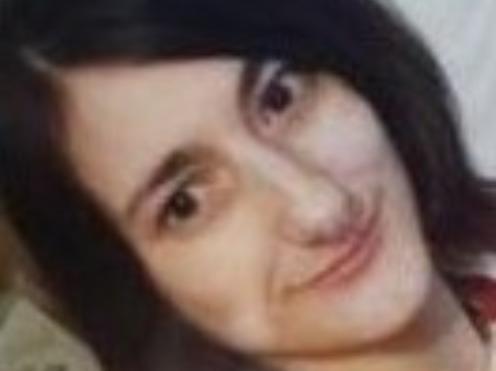 Danielle Catton, 27, is described as white, 5ft 4in tall, with shoulder length pink hair and tattoos on her arms of roses and a wolf. She was wearing a red cropped hoodie with blue jogging bottoms and white adidas trainers with silver stripes at the time of her disappearance. Pic: Lancashire Police