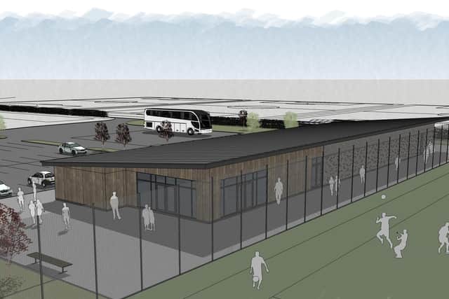Cassidy and Ashton's new sports facilities at Blackpool Airport Enterprise Zone