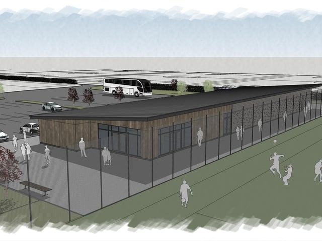 Cassidy and Ashton's new sports facilities at Blackpool Airport Enterprise Zone