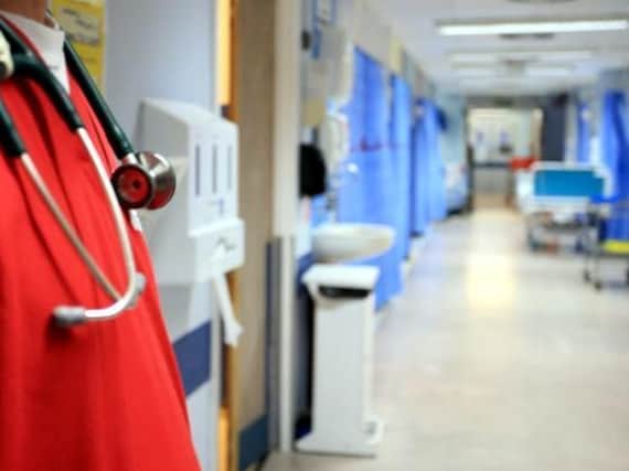 Caring NHS staff