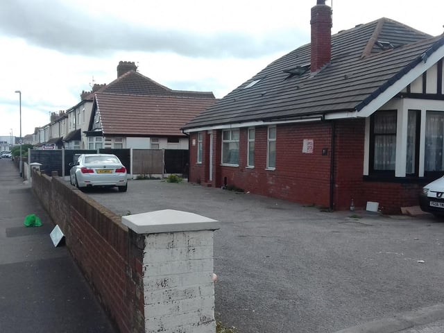 The proposed site for the home, on Coronation Road in Cleveleys