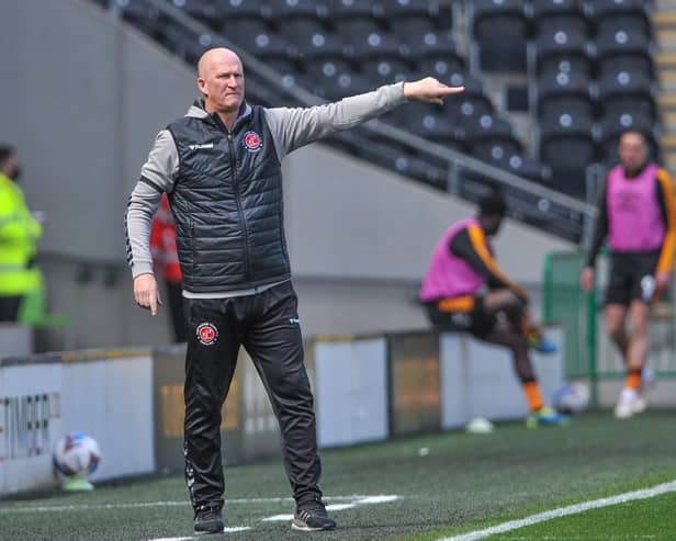 Simon Grayson hopes for a 'full house' for Fleetwood Town's game against Leeds United at the end of the month